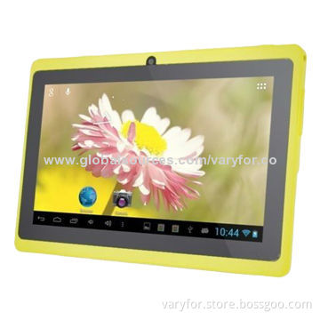 7-inch Android Tablet PC, Allwinner A13, Ultra thin with WiFi and 5 Points Capacitive Touchscreen